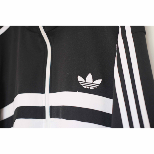 adidas(アディダス)のadidas トラックジャケット BLACK/WHITE XL メンズのトップス(ジャージ)の商品写真