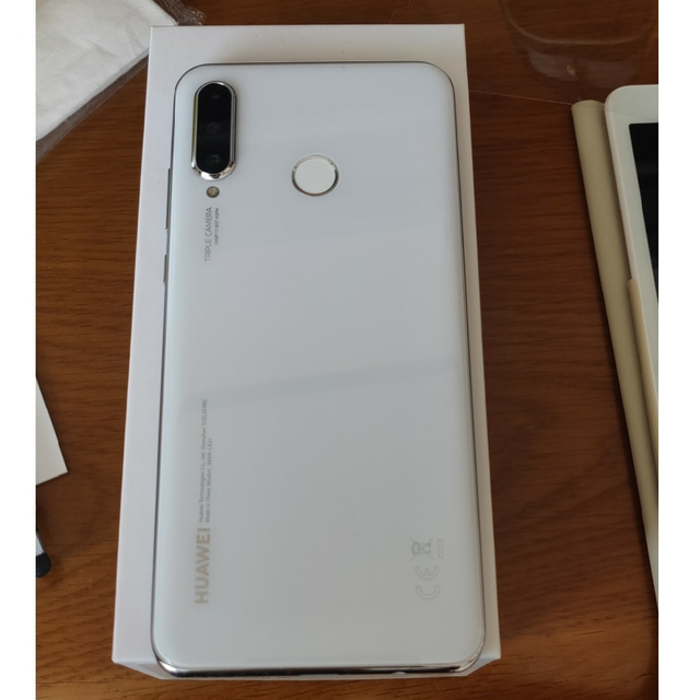 HUAWEI(ファーウェイ)のHuawei P30 lite パールホワイト スマホ/家電/カメラのスマートフォン/携帯電話(スマートフォン本体)の商品写真