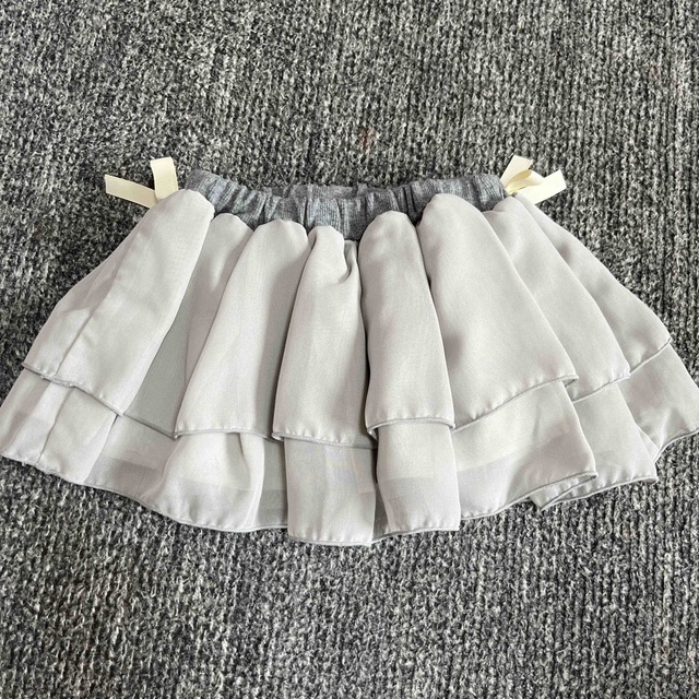 kid’s zoo(キッズズー)のkidszoo フリフリスカート キッズ/ベビー/マタニティのキッズ服女の子用(90cm~)(スカート)の商品写真