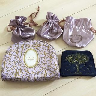 レメルヴェイユーズラデュレ(Les Merveilleuses LADUREE)のラデュレ ポーチ セット 未使用(その他)