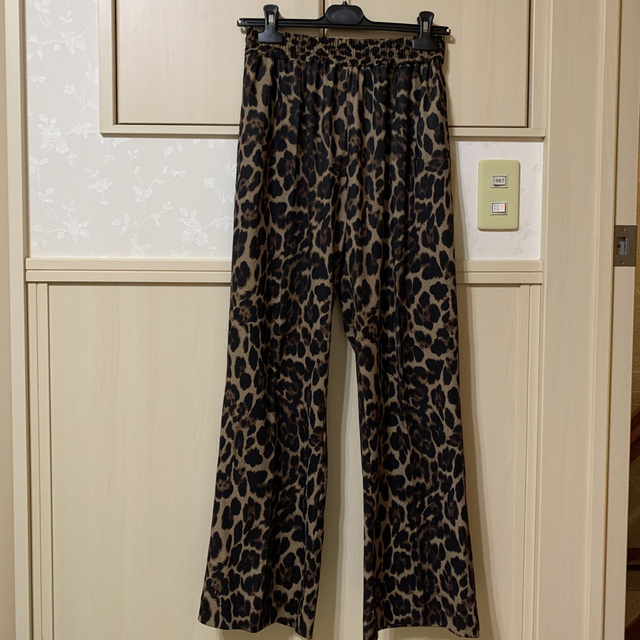 Deuxieme Classe leopard easy パンツ36 Deuxieme Classe leopard easy パンツ36