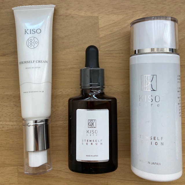 KISO 化粧品　3点セット コスメ/美容のスキンケア/基礎化粧品(化粧水/ローション)の商品写真