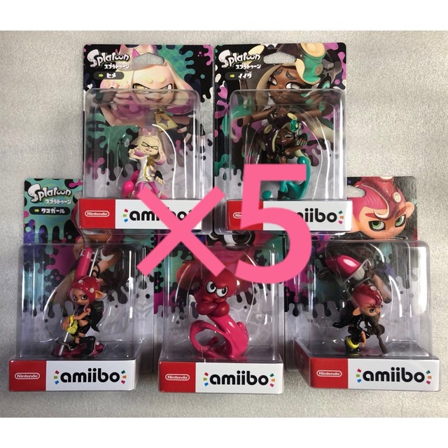 スプラトゥーン　イカ amiibo、コジャケ　amiibo 2個セット