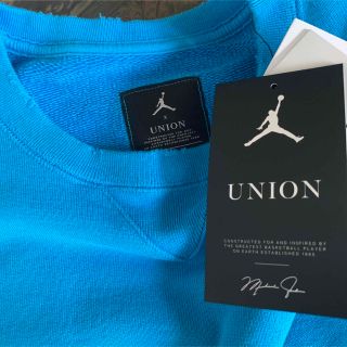 新品/正規品 ユニオン UNION x JORDAN フリース プルオーバー