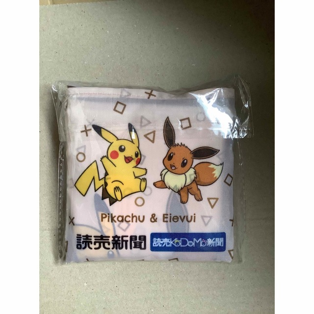 読売新聞ノベルティ　ポケモンエコバッグ エンタメ/ホビーのアニメグッズ(その他)の商品写真