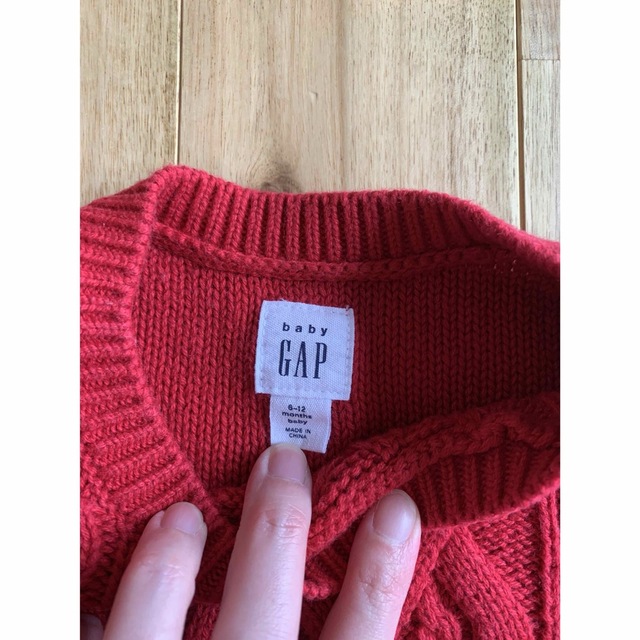 babyGAP(ベビーギャップ)のGAP ベビー ニット70cm 80cm ベビーギャップ キッズ/ベビー/マタニティのベビー服(~85cm)(ニット/セーター)の商品写真