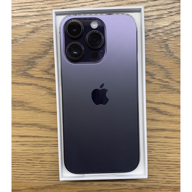 経典 iPhone - Apple iPhone 14 Pro 1TB MQ313J/A パープル 紫