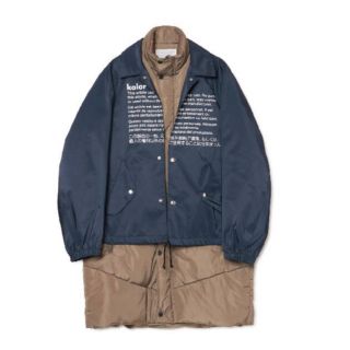 カラー ナイロンジャケット(メンズ)の通販 60点 | kolorのメンズを買う
