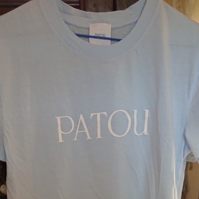 予約販売品 PATOU パトゥ ロゴ ブラック半袖Tシャツ S egypticf