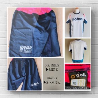 モーブス(mobus)のS～M程 gol.（ゴル）mobus (モーブス) Tシャツ と ハーフパンツ (ウェア)