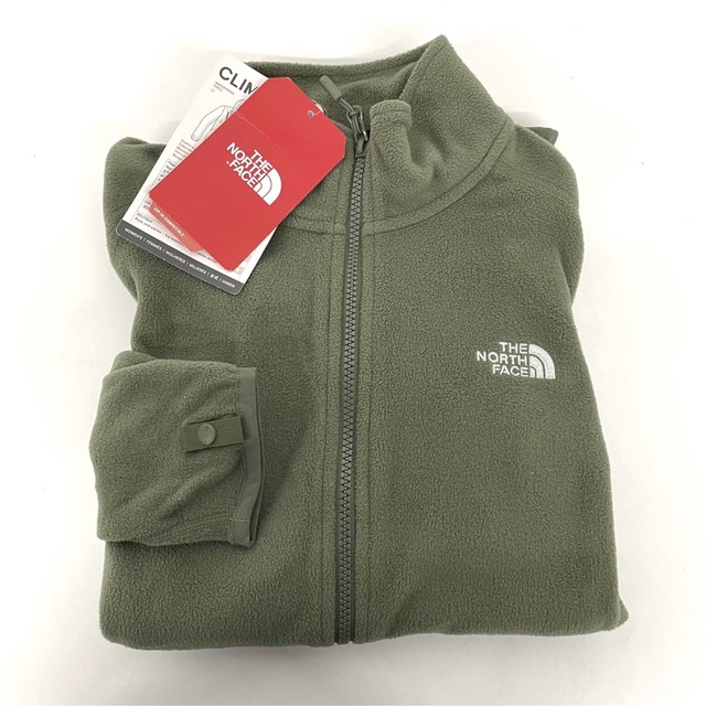 The North Face ノースフェイス フリース ジャンパー グリーン M73cm着丈