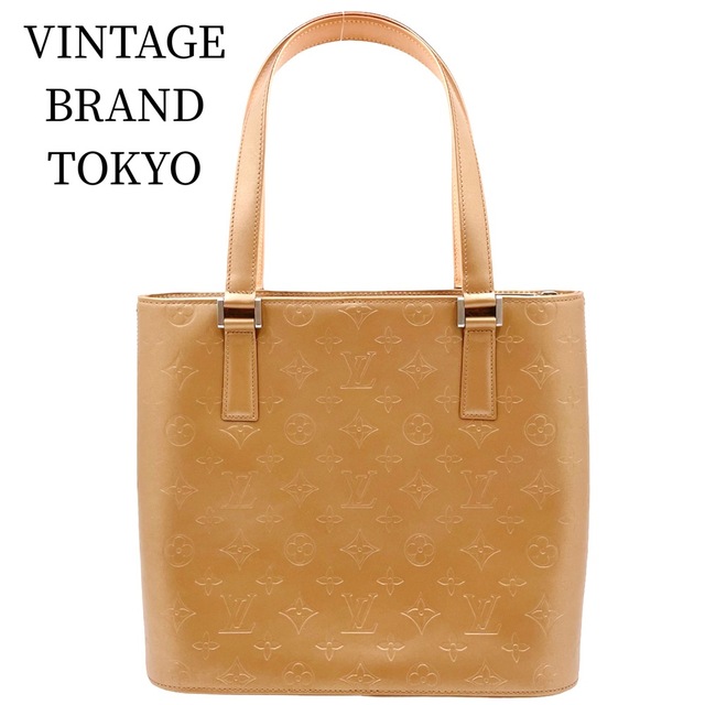絶賛レビュー続出 美品 LOUIS VUITTON ストックトン マット バッグ