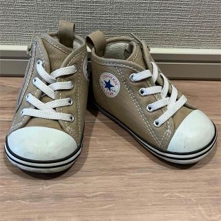 コンバース(CONVERSE)のコンバースベビー　ベージュ13cm(スニーカー)