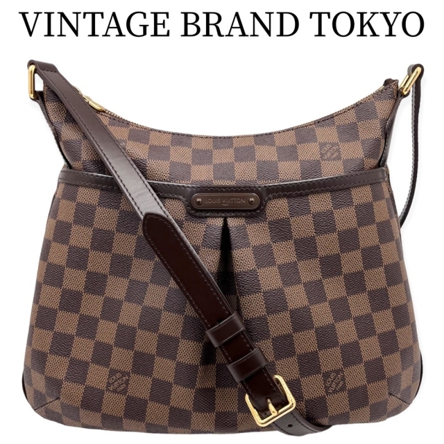 LOUIS VUITTON ルイヴィトン ショルダーバッグ ダミエ ブルームズベリPM 肩掛け 斜め掛け ブラウン 茶 N42251    ゴールド金具 レディース【品】