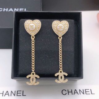 シャネル イヤリング(ブラック/黒色系)の通販 500点以上 | CHANELの ...
