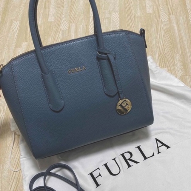 18cm持ち手美品 FURLA フルラ WB00386 BX0305 DANAE 2WAY バケットバッグ 1点 ピンク レディース AY4319W1