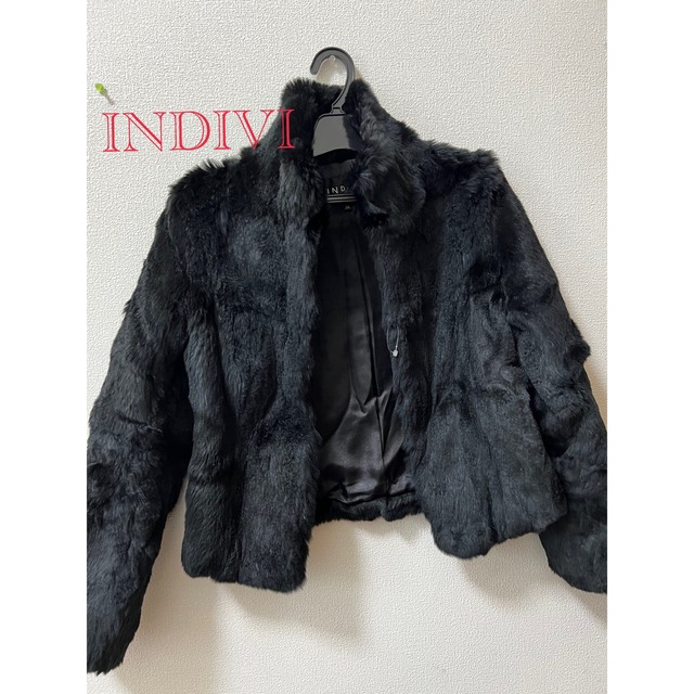 INDIVI(インディヴィ)の値下げしました！INDIVI 毛皮コート レディースのジャケット/アウター(毛皮/ファーコート)の商品写真