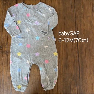 ベビーギャップ(babyGAP)のbabyGAP ベビーギャップ　ロンパース　長袖　70(ロンパース)