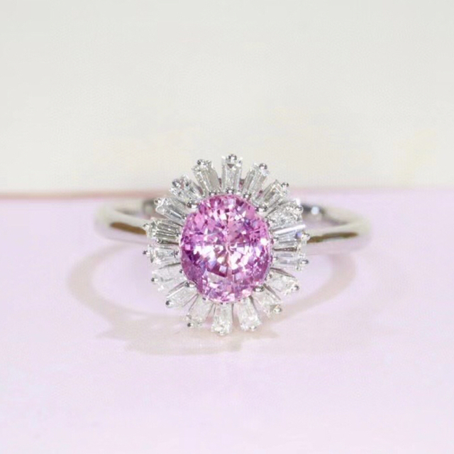 ⭐天然  オパール ダイヤ リング k18 6.8ct