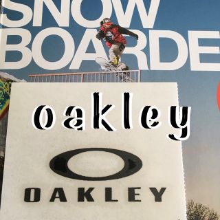 オークリー(Oakley)のOAKLEYオークリーUS限定アイコンロゴダイカットステッカー(アクセサリー)