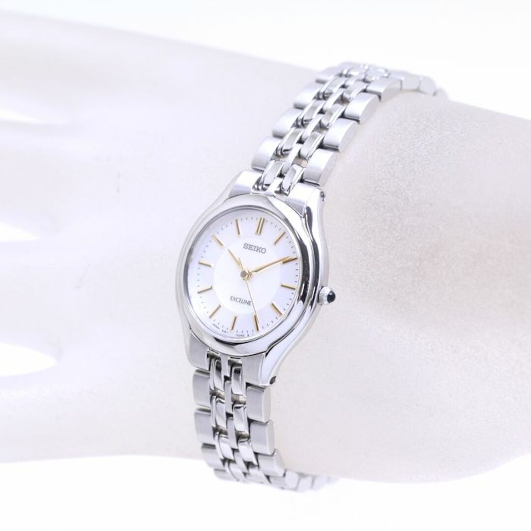 SEIKO セイコー エクセリーヌ ステンレススチール レディース/38549 ...