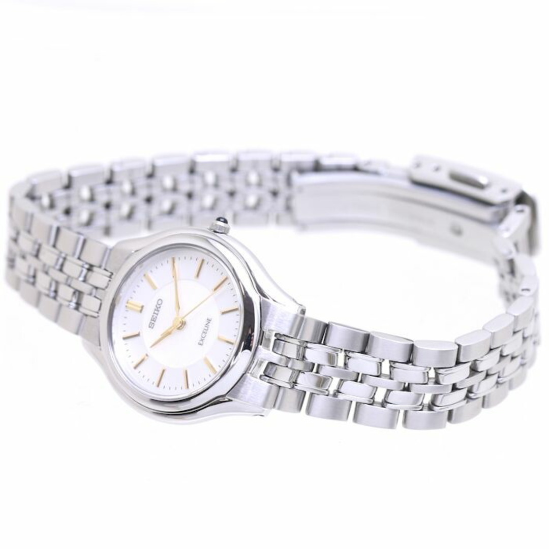 SEIKO セイコー エクセリーヌ ステンレススチール レディース/38549 ...
