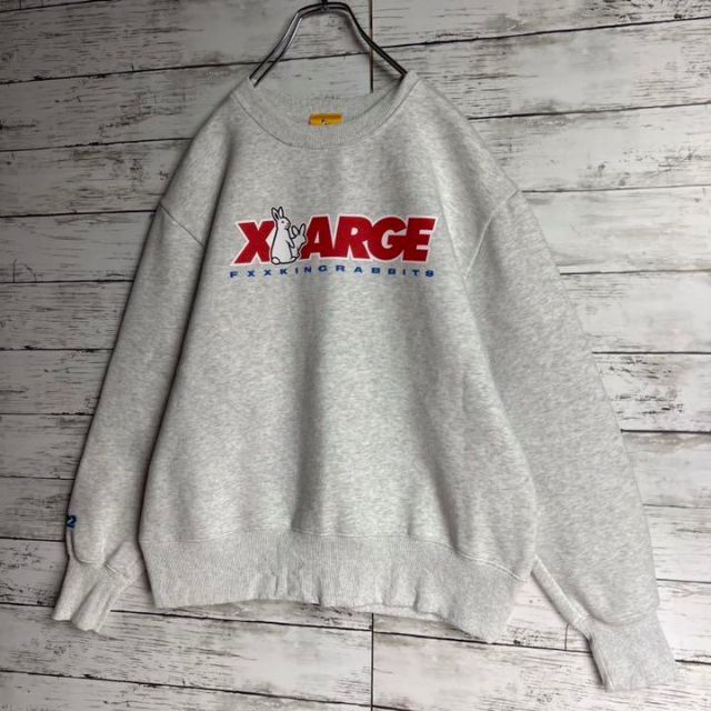 【話題のコラボ】FR2 × XLARGE 限定即完売 センターロゴ スウェット