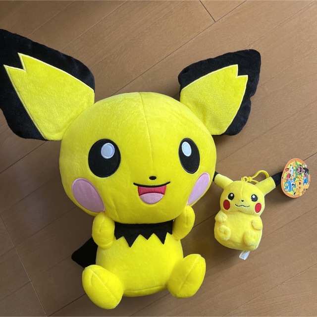 ポケモン ピカチュウ ピチュー でかぬいぐるみ マスコット セット | フリマアプリ ラクマ