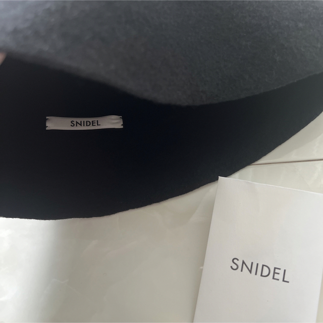 SNIDEL(スナイデル)のウールバケットハット レディースの帽子(ハット)の商品写真