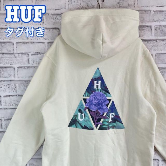 HUF   HUF ハフ パーカー ビッグロゴ トライアングル 花柄 希少