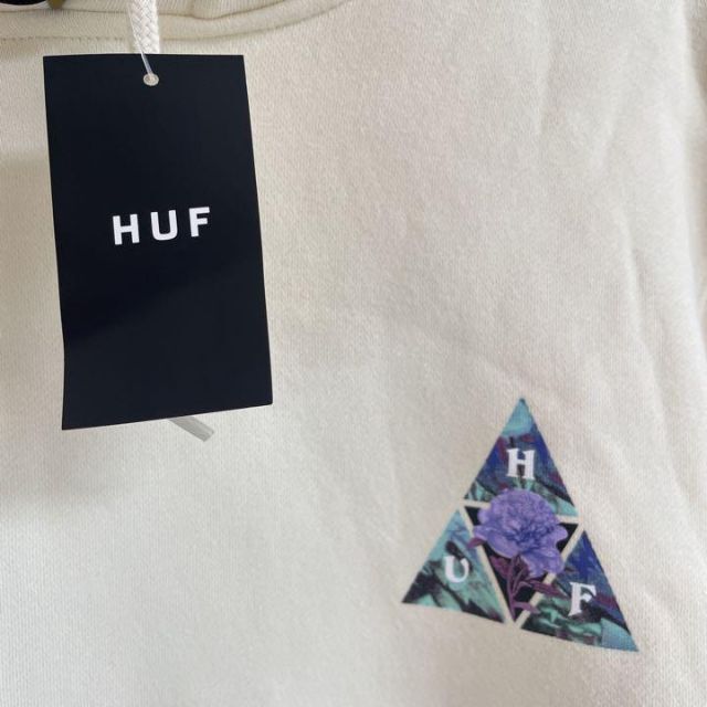 HUF - HUF ハフ パーカー ビッグロゴ トライアングル 花柄 希少 ...