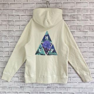 HUF - HUF ハフ パーカー ビッグロゴ トライアングル 花柄 希少 ...