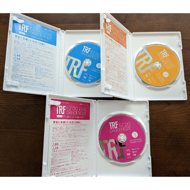 avex(エイベックス)のTRF  EZ DO DANCERCIZE　Disc1,2,3セット コスメ/美容のダイエット(エクササイズ用品)の商品写真