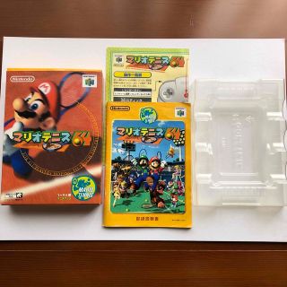 ニンテンドウ64(NINTENDO 64)のNintendo64 マリオテニス(家庭用ゲームソフト)