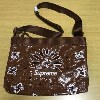 シュプリーム(Supreme)のsupreme シュプリーム　bandana tarp side bag バッグ(ショルダーバッグ)