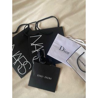 シャネル(CHANEL)のショップ袋　コスメ袋　CHANEL.Dior.NARS.bobbybrown(ショップ袋)