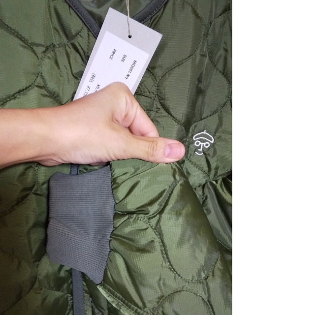 新品 キーメモリー キルト ジャケット レディースのジャケット/アウター(ノーカラージャケット)の商品写真