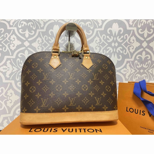 （訳ありセール 格安） LOUIS VUITTON - ❤️正規品美品❤️ルイヴィトン モノグラム アルマ ハンドバッグ ハンドバッグ