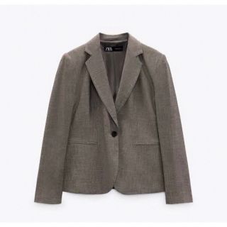 ザラ(ZARA)のZARA ジャケット　スーツ　ブラウン　34(テーラードジャケット)