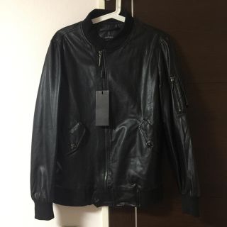 GIVENCHY ジバンシー　レザージャケット　シングルライダース　牛革　黒