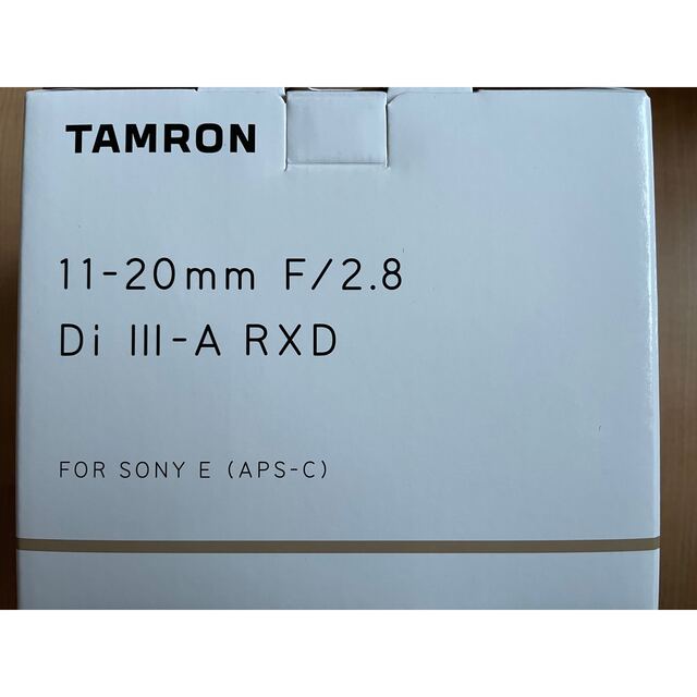 TAMRON(タムロン)のタムロンTAMRON 11-20mm F/2.8 Di III-A RXD スマホ/家電/カメラのカメラ(レンズ(ズーム))の商品写真