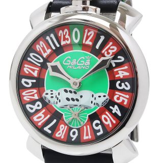 207 ガガミラノ時計 メンズ腕時計 ラスベガス 限定品 ルーレット