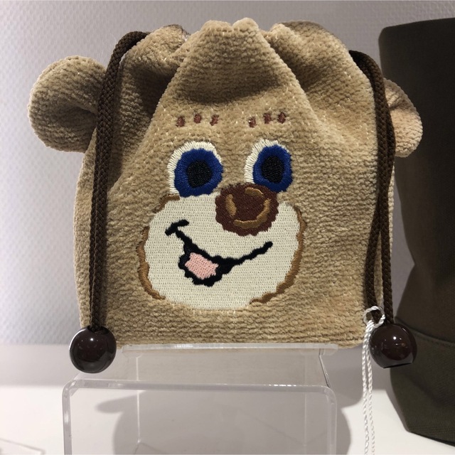 FEILER - ドアップテディ 耳付き巾着 フェイラー オールドテディ FEILER - ドアップテディ 耳付き巾着 フェイラー オールドテディ