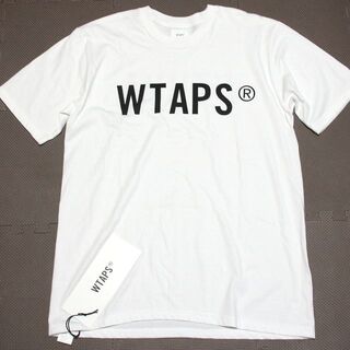 ダブルタップス(W)taps)の新品 WTAPS 半袖 ロゴ Tシャツ WTVUA 白 ホワイト ダブルタップス(Tシャツ/カットソー(半袖/袖なし))