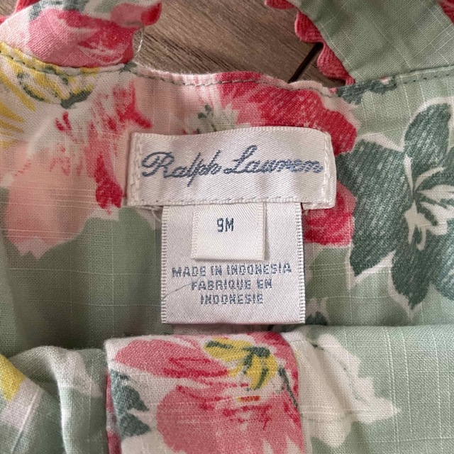 Ralph Lauren(ラルフローレン)のラルフローレン Ralph Lauren キッズ ワンピース パンツ付き キッズ/ベビー/マタニティのベビー服(~85cm)(ワンピース)の商品写真