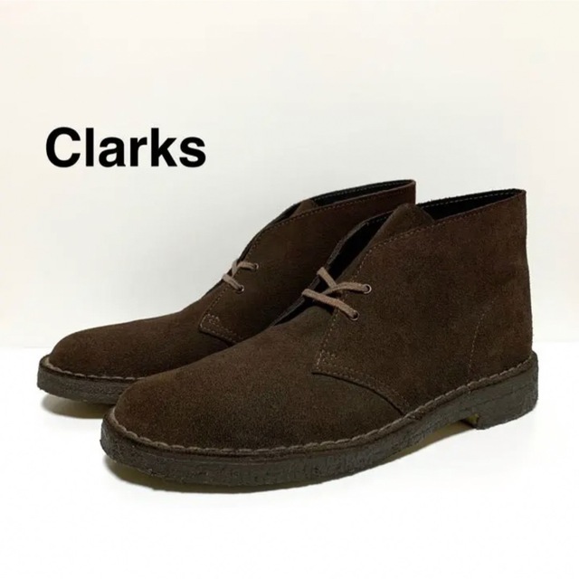 USED CLARKS ORIGINALS デザートブーツ こげ茶 .0cm