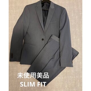 エイチアンドエム(H&M)の【未使用美品】H&M SLIM FIT スーツセットアップ(セットアップ)