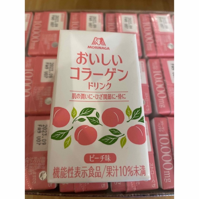 森永製菓(モリナガセイカ)の森永おいしいコラーゲンドリンク 食品/飲料/酒の健康食品(コラーゲン)の商品写真