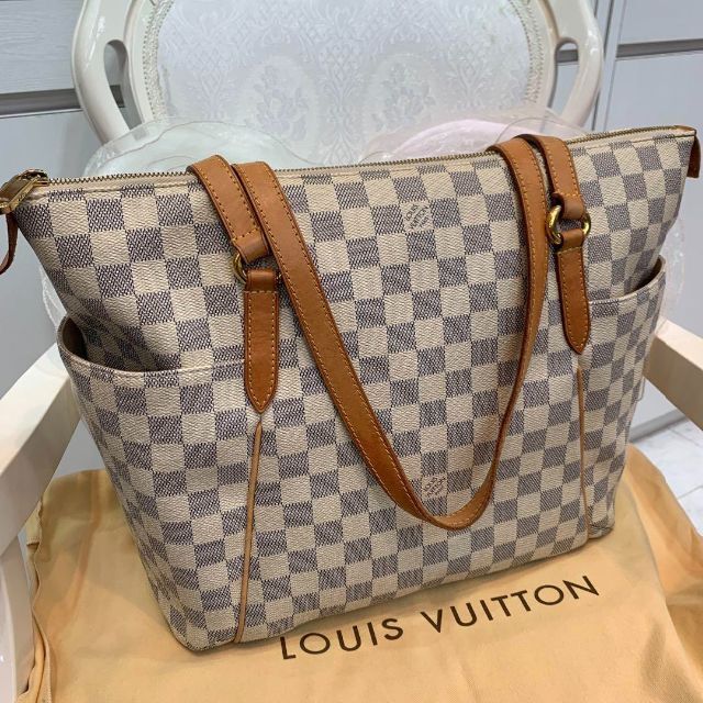 ヴィトン ダミエ vuitton トートバッグ