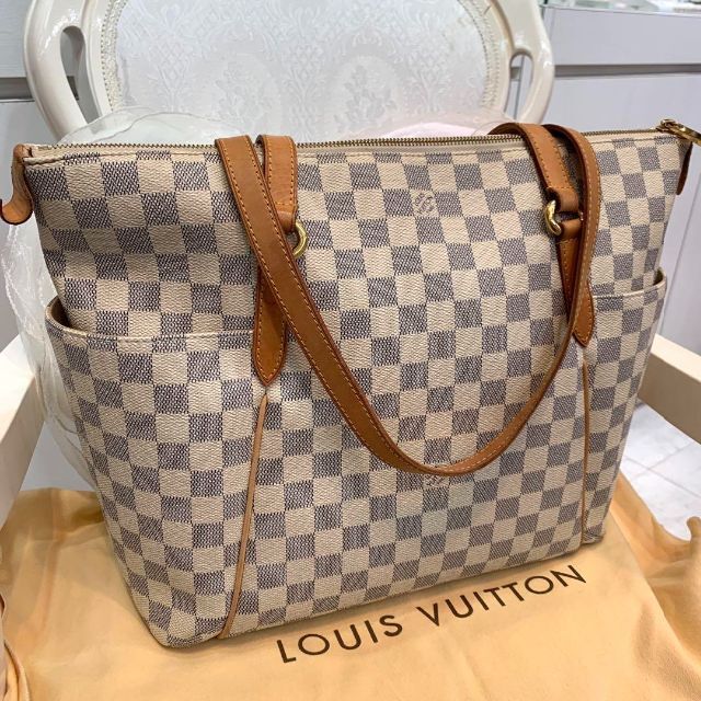LOUIS VUITTON - ルイヴィトン ダミエアズール トータリーMM トート